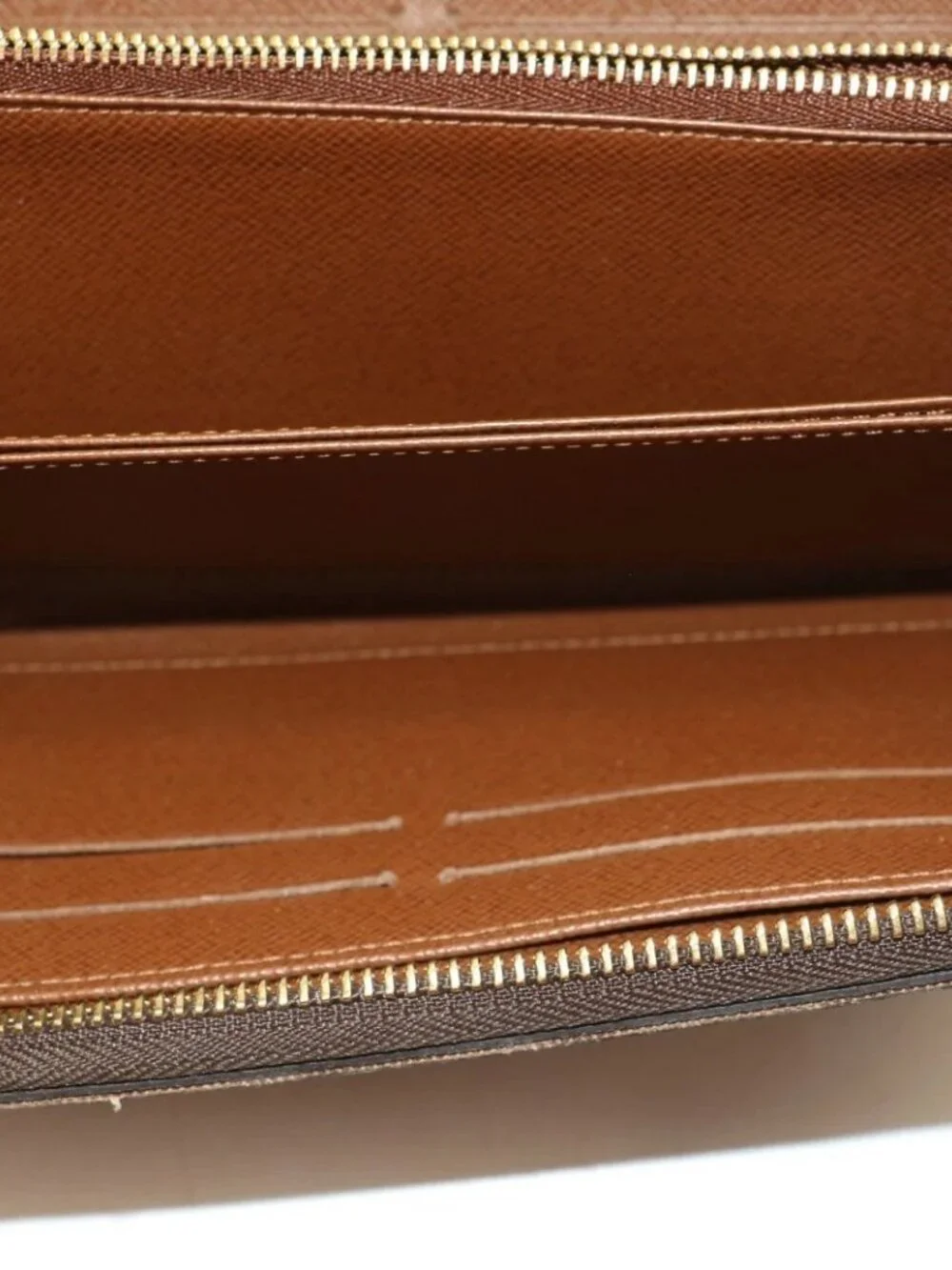 Louis Vuitton Monogram Zippy Wallet Zipper Long SD4105 - Brown